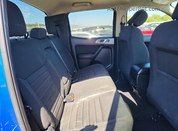 1FTER4EH2LLA93382 2020 FORD RANGER Blue Vista de los asientos traseros