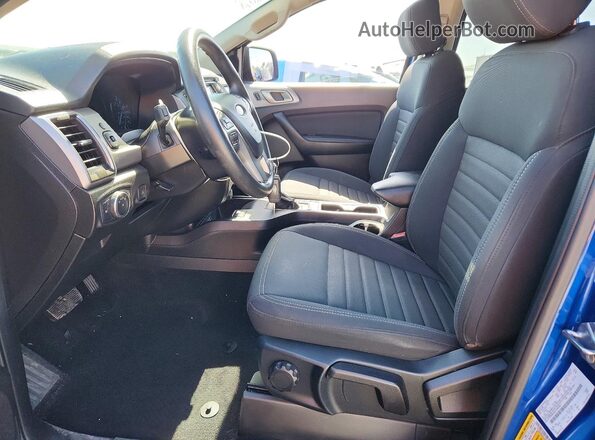 1FTER4EH2LLA93382 2020 FORD RANGER Blue Vista interior delantera