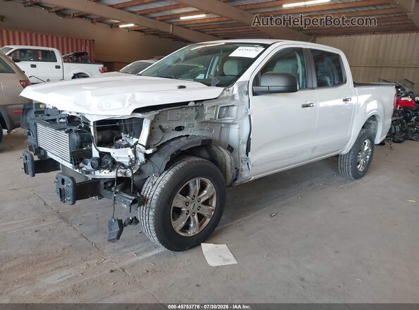 1FTER4EH2MLD54401 2021 FORD RANGER White Առջևի ձախ երեք քառորդ տեսարան