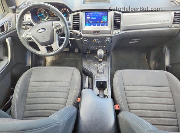 1FTER4EH2NLD39608 2022 FORD RANGER Gray Widok deski rozdzielczej