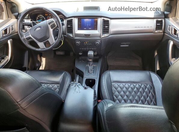 1FTER4EH3KLB23245 2019 FORD RANGER Черный Вид панели приборов