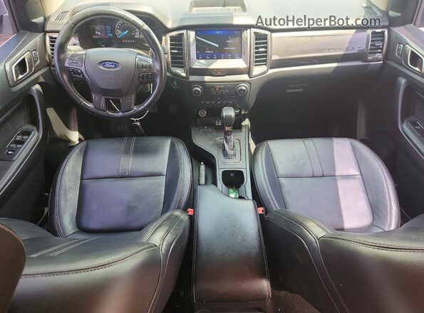 1FTER4EH3LLA09750 2020 FORD RANGER Silver Առջևի վահանակի տեսք