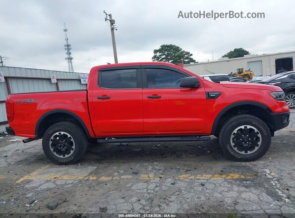 1FTER4EH3MLD91361 2021 FORD RANGER Red Սալոնի հետևի տեսք