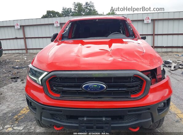 1FTER4EH3MLD91361 2021 FORD RANGER Red Սարքավորումների վահանակի տեսք