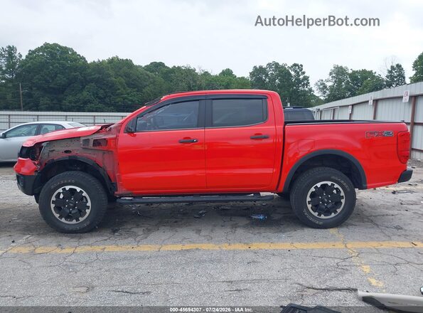 1FTER4EH3MLD91361 2021 FORD RANGER Red Սալոնի 360 աստիճան տեսք