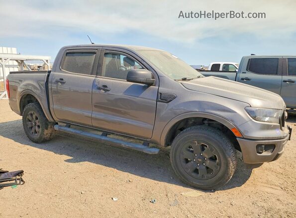 1FTER4EH3NLD01630 2022 FORD RANGER Gray Передня права чверть