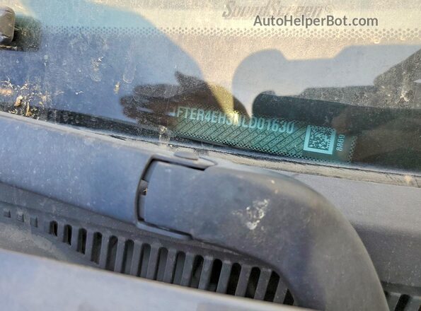 1FTER4EH3NLD01630 2022 FORD RANGER Gray Вид підкапотного простору