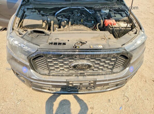 1FTER4EH3NLD01630 2022 FORD RANGER Gray Вид задньої частини салону