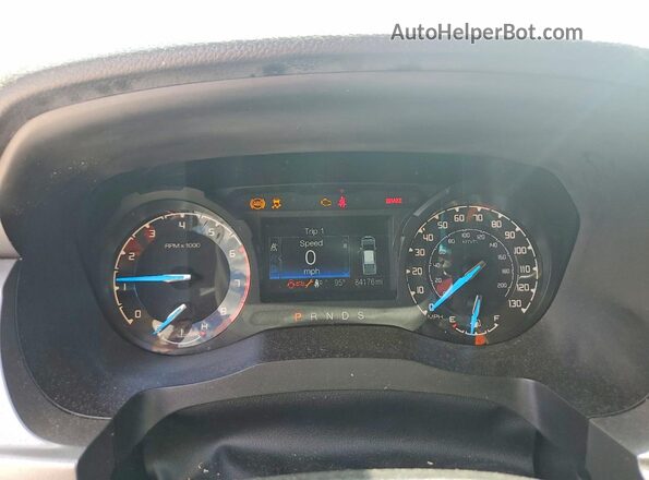 1FTER4EH4MLD89750 2021 FORD RANGER Gray Vista del cuadro de instrumentos