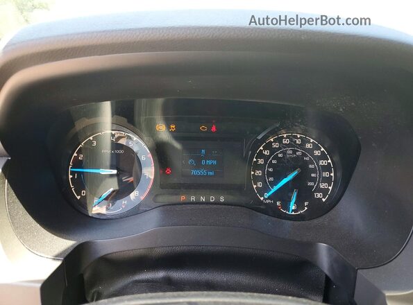 1FTER4EH5MLD55882 2021 FORD RANGER Gray Instrument cluster view