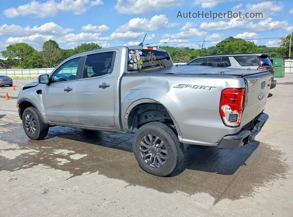 1FTER4EH6MLD81973 2021 FORD RANGER Silver Tył lewy