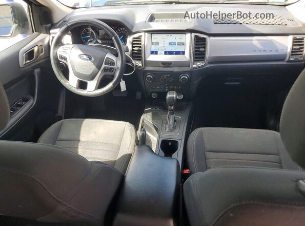 1FTER4EH6MLD81973 2021 FORD RANGER Silver Widok deski rozdzielczej