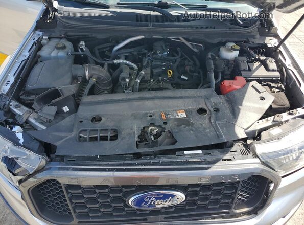 1FTER4EH6MLD81973 2021 FORD RANGER Silver Widok wnętrza z tyłu