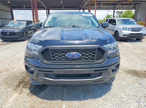1FTER4EH6NLD04652 2022 FORD RANGER Black Widok z przodu