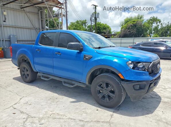 1FTER4EH6NLD07955 2022 FORD RANGER Blue Առջևի աջ