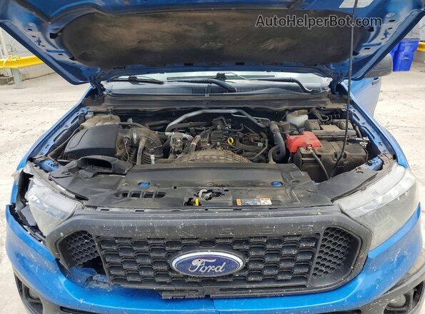 1FTER4EH6NLD07955 2022 FORD RANGER Blue Սալոնի հետևի տեսք