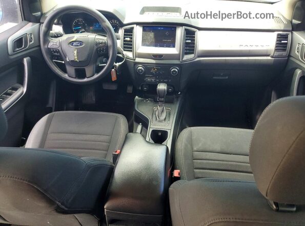 1FTER4EH6NLD07955 2022 FORD RANGER Blue Առջևի վահանակի տեսք