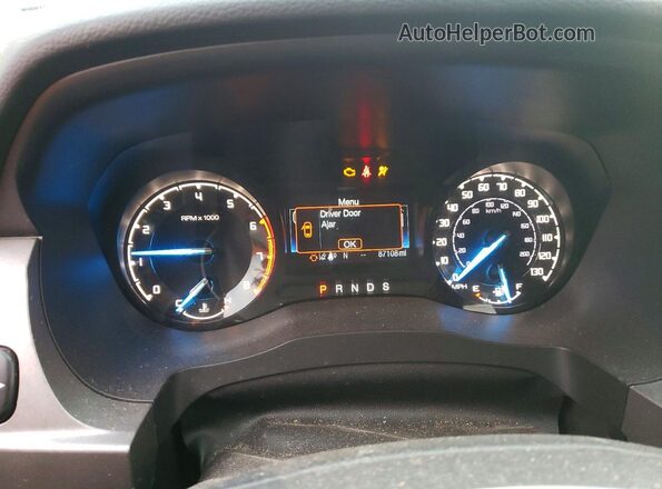 1FTER4EH7MLD28019 2021 FORD RANGER Черный Вид щитка приборов