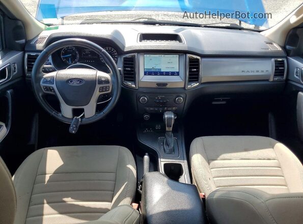 1FTER4EH7MLD57133 2021 FORD RANGER Blue Vista del salpicadero