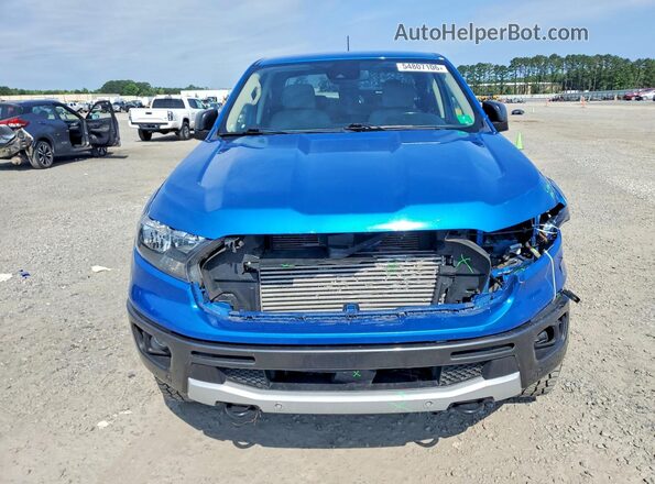 1FTER4EH7MLD57133 2021 FORD RANGER Blue Vista frontal