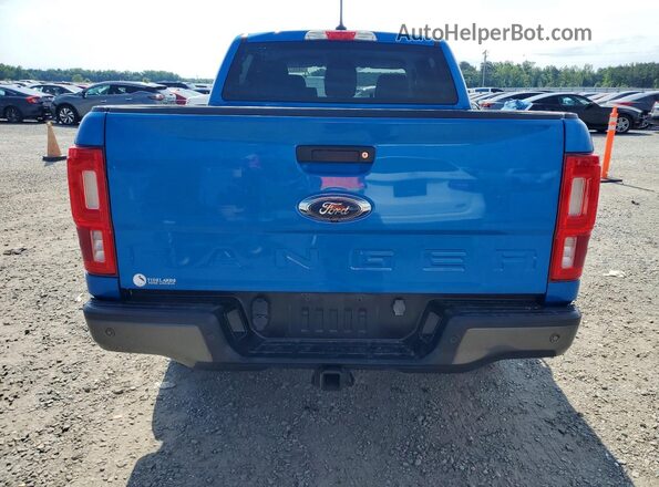 1FTER4EH7MLD57133 2021 FORD RANGER Blue Vista trasera