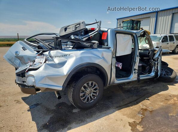 1FTER4EH7PLE23619 2023 FORD RANGER Серебряный Задняя правая четверть