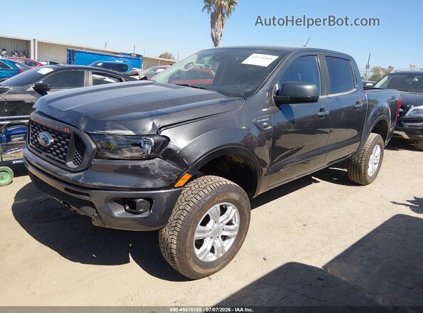 1FTER4EH8LLA10697 2020 FORD RANGER Gray Передня ліва чверть