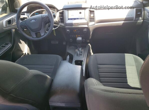 1FTER4EH8MLD10550 2021 FORD RANGER Silver წინა პანელის ხედი