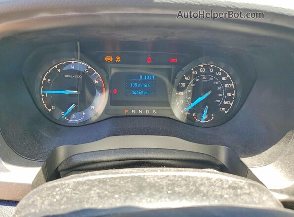 1FTER4EH8MLD10550 2021 FORD RANGER Silver ხელსაწყოთა პანელის ხედი