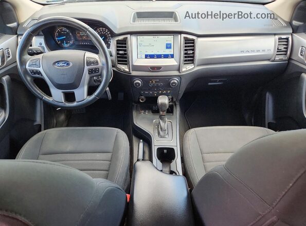 1FTER4EH8MLD54757 2021 FORD RANGER Black Dashboard view