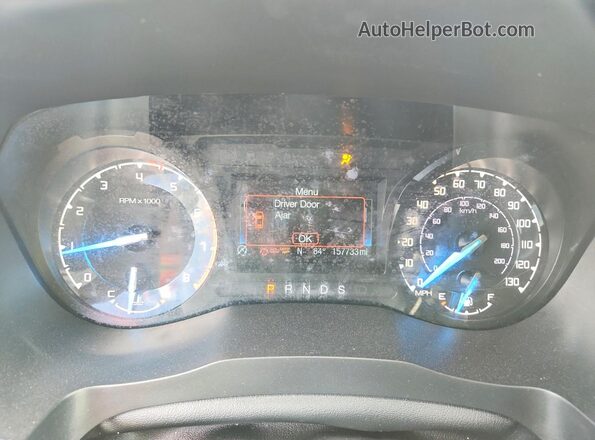 1FTER4EH8MLD54757 2021 FORD RANGER Black Instrument cluster view