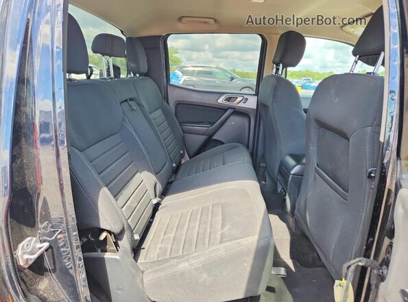 1FTER4EH8MLD54757 2021 FORD RANGER Black Rear seats view