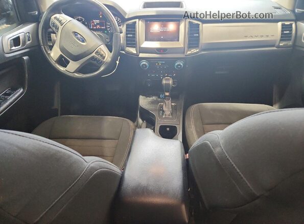 1FTER4EH9KLB14162 2019 FORD RANGER Blue Առջևի վահանակի տեսք