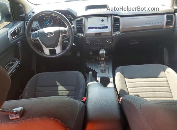 1FTER4EH9PLE29759 2023 FORD RANGER Gray Вид панелі приладів