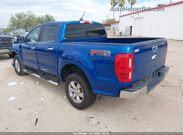 1FTER4EHXLLA86101 2020 FORD RANGER Blue Հետևի ձախ