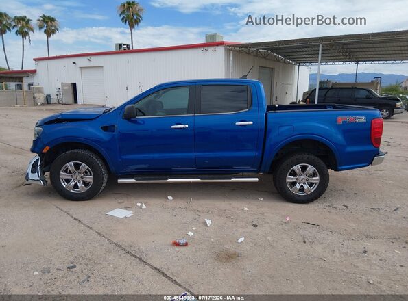 1FTER4EHXLLA86101 2020 FORD RANGER Blue Սալոնի հետևի տեսք