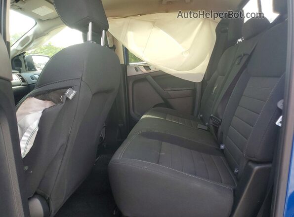 1FTER4FH0LLA19375 2020 FORD RANGER Blue უკანა სავარძლების ხედი