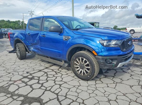 1FTER4FH0LLA19375 2020 FORD RANGER Blue წინა მარჯვენა