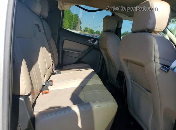 1FTER4FH0LLA30117 2020 FORD RANGER Silver უკანა სავარძლების ხედი
