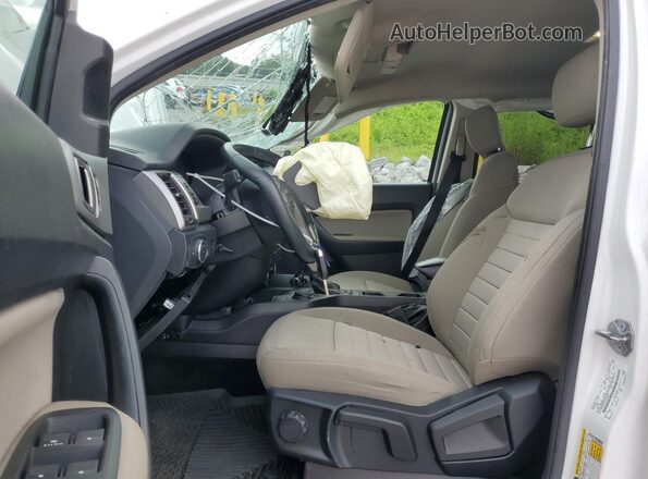 1FTER4FH0LLA32255 2020 FORD RANGER White Vista interior delantera