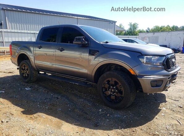 1FTER4FH0MLD01307 2021 FORD RANGER Gray წინა მარჯვენა