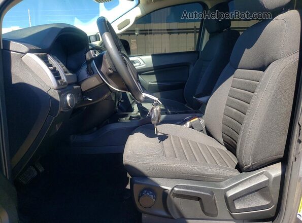 1FTER4FH0MLD01307 2021 FORD RANGER Gray წინა სალონის ხედი