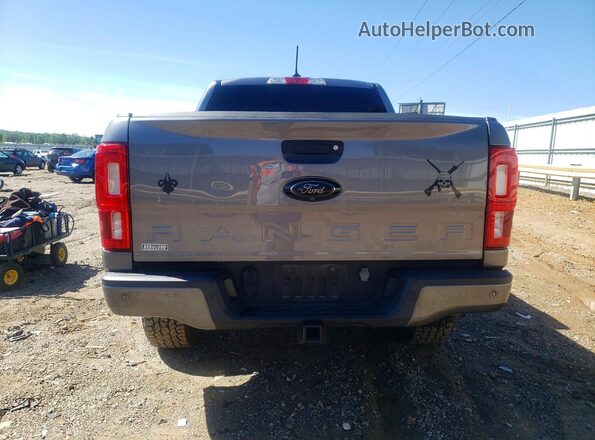1FTER4FH0MLD01307 2021 FORD RANGER Gray უკანა ხედი