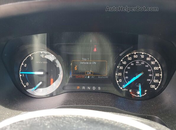 1FTER4FH0MLD04997 2021 FORD OTHER Gray Սարքավորումների վահանակի տեսք