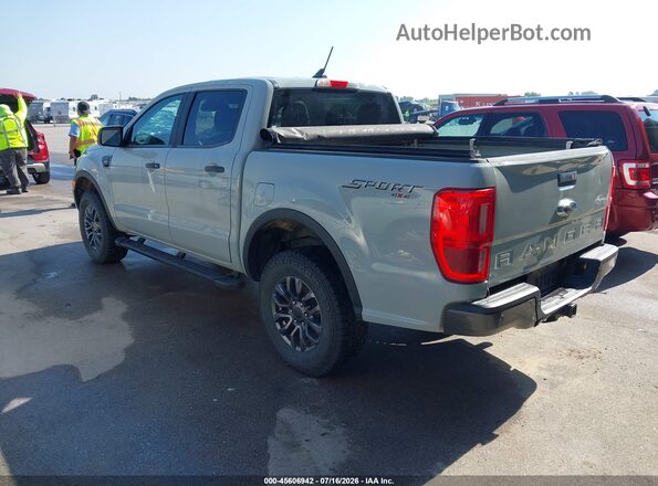 1FTER4FH0NLD15533 2022 FORD RANGER Gray Trasero izquierdo
