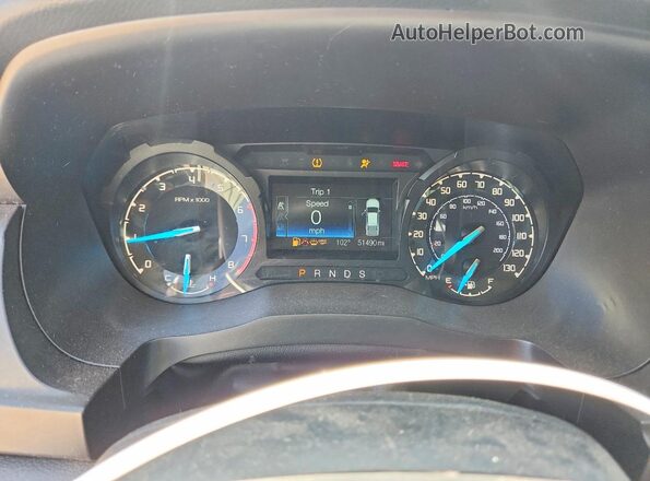 1FTER4FH0NLD42554 2022 FORD RANGER Cream ხელსაწყოთა პანელის ხედი