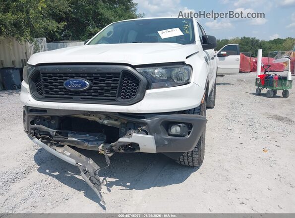 1FTER4FH1KLA12286 2019 FORD RANGER Белый Вид спереди