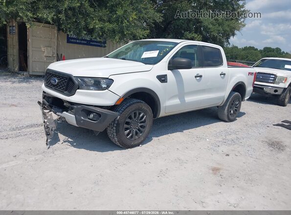 1FTER4FH1KLA12286 2019 FORD RANGER Белый Передняя левая четверть