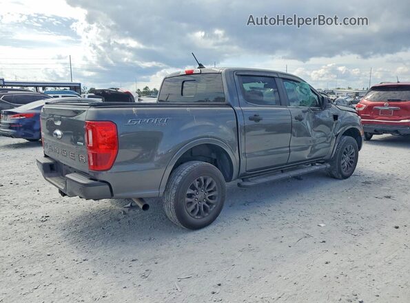 1FTER4FH1KLA66154 2019 FORD RANGER Серый Задняя правая четверть