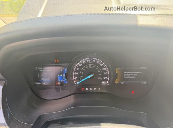 1FTER4FH1LLA15660 2020 FORD RANGER Gray Սարքավորումների վահանակի տեսք